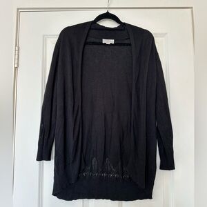 LOFT Women's Elegant Black Cardigan